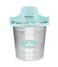 Elite Gourmet EIM-308L 4 Qt. Electric Motorized Maker Ice &amp; Rock Salt, 4Qt. Freezing Canister, Creamy Ice Cream, Gelato, Frozen Yogurt, or Sorbet, Recipe Booklet, 4 Quart, Mint