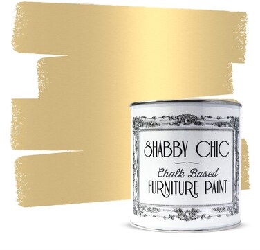 Shabby Chic Chalked Furniture Paint: Luxurious Chalk Finish Furniture and Craft Paint for Home Decor, DIY Projects, Wood Furniture - Interior Paints with Rustic Matte Finish - Liter - Baby Pink