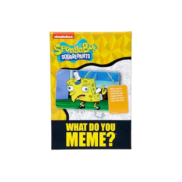 WHAT DO YOU MEME?&reg; Spongebob Squarepants Expansion Pack - Family Card Games for Kids and Adults