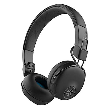 JLab Studio ANC On-Ear Wireless Headphones, Black, 34+ Hour Bluetooth 5 Playtime, 28+ Hour with Active Noise Cancellation, EQ3 Custom Sound, Ultra-Plush Faux Leather &amp; Cloud Foam Cushions