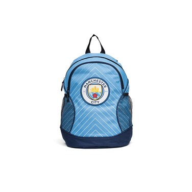 Maccabi ART Manchester City Double Zipper Backpack Blue