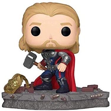 Funko Pop! Deluxe Marvel: Avengers Assemble Series - Thor, Amazon Exclusive, Figure 4 of 6