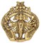 Panchmukhi Hanuman Brass Wall Hanging Idol for Home Decor, Brass Hanuman Statue, Brass Hanuman Idols, Indian God Statue, Standard, Pack of 1
