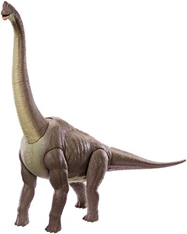 Mattel Jurassic World Brachiosaurus Figure: 28-inches High and 34-inches Long (71.12 cm x 86.36 cm) with Authentic Sculpting, Articulation, Color &amp; Texture, Multicolor