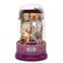 Spilay Dollhouse Miniature with Furniture,DIY Dollhouse Kit Mini Rotating and Music World Model with Glass Cover and Music Box,1:24 Scale Creative Room Gift Idea for Adult Friend Lover (B29)