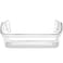 240323002 Refrigerator Door Bin Shelf Compatible with Frigidaire or Electrolux, Bottom 2 Shelves on Refrigerator Side, Single Unit, Clear, Replaces PS429725, AP2115742, AH429725