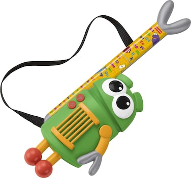 Fisher-Price StoryBots A to Z Rock Star Guitar, Pretend Musical Instrument Learning Toy That Teaches The Alphabet for Preschool Kids Ages 3 Years &amp; up