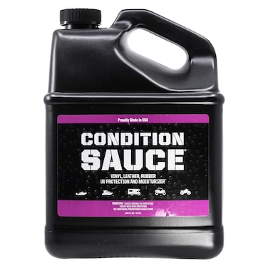 Boat Bling Condition Sauce Premium Interior Moisturizer with UV Protection, for Boats, RVs, Powersport Vehicles and More