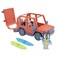 Bluey, 4WD Family Vehicle, with 1 Figure and 2 Surfboards   Customizable Car - Adventure Time   for Ages 3+, Multicolor, 13018