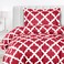Utopia Bedding - Comforter Set with 1 Pillow Sham - 2 Pieces Bedding Comforter Sets - Down Alternative Comforter - Soft and Comfortable - Machine Washable, Red, Twin