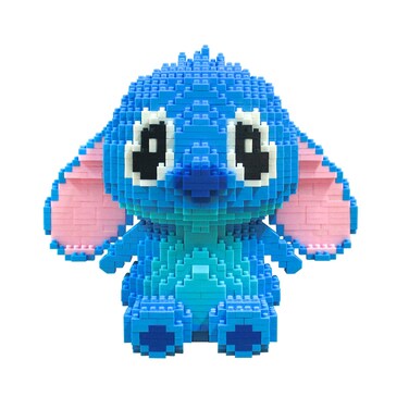 Building Bricks 1700+ Pieces Set - Classic Cartoon Characters Building Blocks - Mini Building Block for Boys Girls &amp; Adults (Blue)