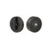 Yale Home Flat Round Single Cylinder, Black Suede Deadbolt
