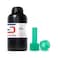 Siraya Tech Blu - Tough Resin 3D Printing with High Toughness Resolution Strong and Precise 405nm UV-Curing 3D Resin for LCD DLP (Emerald Blue, 1kg)