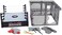 WWE Wrekkin' Collision Cage Match with Breakaway Fence Panels (13 x 13 inch) Atop a WWE Ring Plus Launching Step Accessory; Ages 6 Years Old &amp; Up