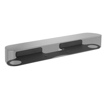 Eximus Speaker Wall Mount Bracket Under TV Shelf Compatible with Sonos Beam Soundbar - Matte Black Finish (Mounting Hardware Included)