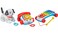 Fisher-Price Baby &amp; Toddler Toys Pull-Along Basics Set with 3 Classic Activities for Developmental Play Infants Ages 1+ Years