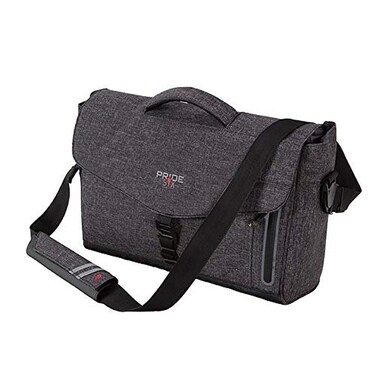 Allen Company Pride6&trade; Fort Tactical Messenger Bag, Courier Bag, Shoulder Bag, with Laptop and Conceal Carry Pocket, Built in Organizer Pocket, Gray/Black