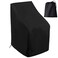 Outdoor Chair Covers, 210D Patio Chair Cover Waterproof Patio Chair Covers for Outdoor Furniture All Weather Protection (25" W x 25" D x 47&rdquo; H, 1 Pack)