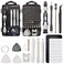 Precision Screwdriver Set, SHARDEN 122 in 1 Electronics Magnetic Repair Tool Kit with Case for Repair Computer, iPhone, PC, Cellphone, Laptop, Nintendo, PS4, Game Console, Watch, Glasses etc (Grey)