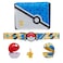 Pok&eacute;mon Bandolier Set - Features a 2-Inch Pikachu Figure, 2 Clip &lsquo;N&rsquo; Go Poke Balls/Belt, and a Carrying Bag - Folds Out Into Battle Mat for 2 Figures
