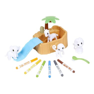 CRAYOLA Washimals Safari Playset, Green