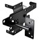 VIGRUE Gate Latch - Heavy Duty Self-Locking Automatic Gate Latch for Wooden Fence with Fasteners Hardware for Secure Pool, Yard, Garden, Black
