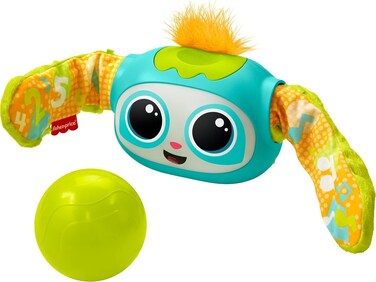Fisher-Price Rollin&rsquo; Rovee Learning Toy with Music Lights and Smart Stages Educational Content for Baby Toddler and Preschool Kids