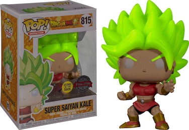 POP! Funko Animation : Dragonball Super - Super Saiyan Kale - Glow in The Dark Exclusive!