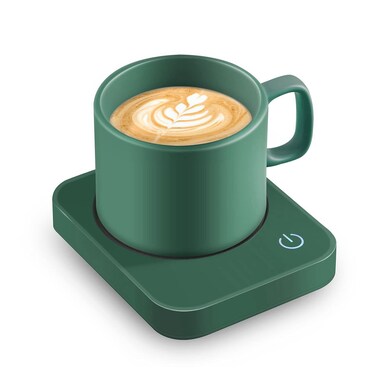 VOBAGA Coffee Mug Warmer, Electric Coffee Warmer for Office Desk Accessories with Auto Shut Off, 3 Temperature Setting Smart Cup Warmer for Heating Coffee, Beverage, Milk and Tea (No Mug)