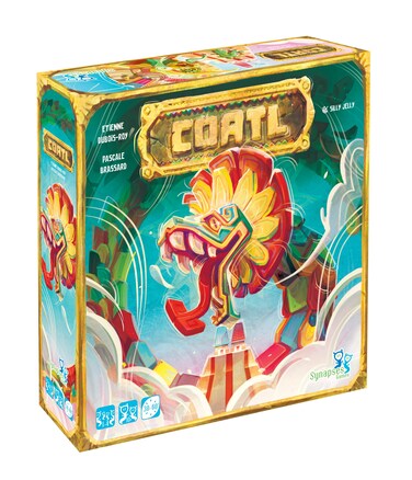 Coatl   Strategy Board Game   3D Plastic Pieces   1 to 4 Players   30+ Minutes   Ages 10+