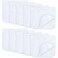 Comfy Cubs Muslin Burp Cloths 20" x 10", Pack of 10 - Large, 6-Layer, Ultra Absorbent 100% Cotton for Baby Drool and Messes - Soft, Safe &amp; Gentle Baby Burp Cloths for Boys &amp; Girls - White
