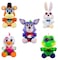 Funko Plush: Five Nights at Freddy's - Security Breach Set of 5 - Vannie, Glamrock Freddy, Glamrock Chica, Montgomery Gator, Roxanne Wolf - FNAF 6" Plush Bundle