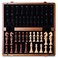 A&amp;A 15" Magnetic Wooden Chess Set, Folding Chess Board, 3" King Height Knight Staunton Chess Pieces with 2 Extra Queen, Portable Travel Chess Set, Chess Game Sets for Adults