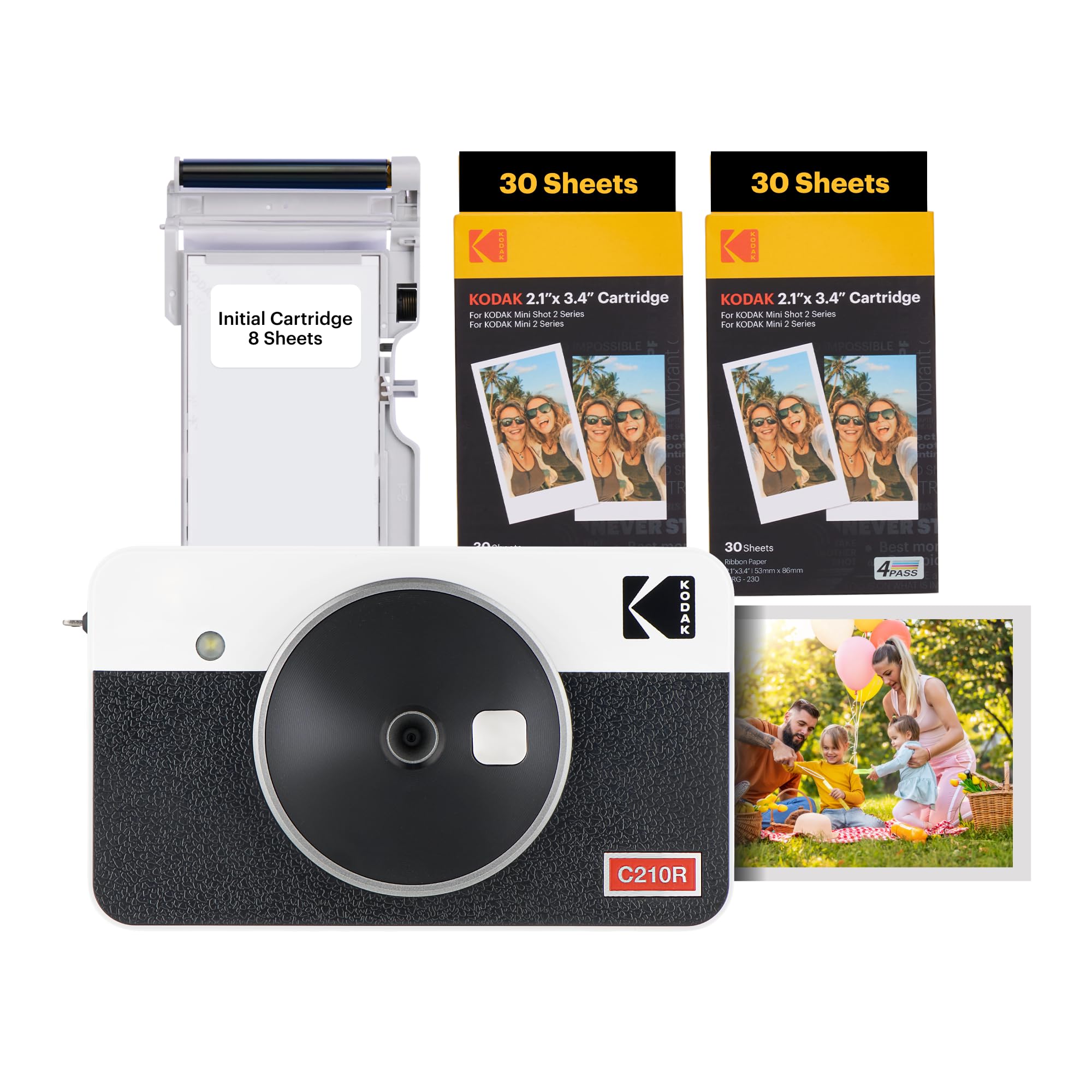 kodak Kodak Mini Shot 2 Retro 60 SHEETS 2.1 inch