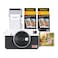KODAK Mini Shot 2 Retro 4PASS 2-in-1 Instant Digital Camera and Photo Printer (2.1x3.4 inches) Initial 8 Sheets + 60 Sheets Bundle, White
