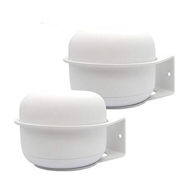 ALLICAVER Google Nest WiFi Wall Mount, Sturdy Metal Made Wall Mount Bracket Compatible with Google Nest WiFi Router and Google WiFi Router