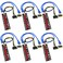 PCIE Riser Cable VER006C,GPU Risers for Mining Rigs,GPU Extension Cable,GPU Crypto Currency Mining Cable with 6Pin-SATA Power Cable and 23.6in Extension Cable,Extend PCIE X1 to PCIE X16(PCE-VER006C)