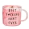 Hendson Aunt Gifts from Niece, Nephew - Best Aunt Ever - Funny Gift for Aunts - BAE Best Aunt Ever Gifts for Birthday - Great Auntie Gifts - Cute Favorite Aunt Mug, Ceramic 11.5oz Coffee Cup