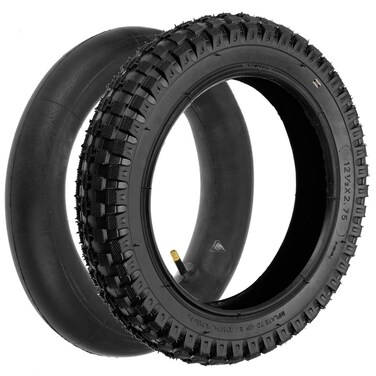 HIAORS 12.5x2.75 (12-1/2x2.75) Tire &amp; Inner Tube Set for Razor MX350 MX400 Dirt Rocket, X-Treme X-560 EZIP 750 500 Mini Pocket Bikes Gas Scooters Electric Dirt Bike