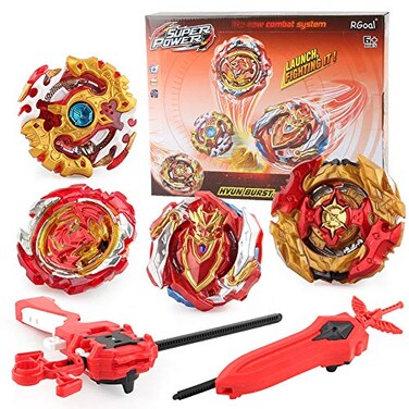 Battling Burst Game Tops Metal Fusion Starter Set
