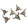 Buffalo Skull Design Cabinet/Wardrobe Knobs (Antique Brass, Pack of 6)