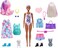 Barbie&reg; Color Reveal&trade; Doll Set with 25 Surprises Including 2 Pets &amp; Day-to-Night Transformation: 15 Mystery Bags Contain Doll Clothes &amp; Accessories for 2 Looks; Water Reveals Look of Metallic Doll