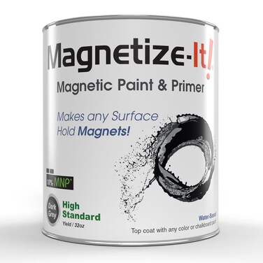 Magnetize-It! Magnetic Paint &amp; Primer (Water Based) - High Standard Yield 32oz, MIHYD-1547