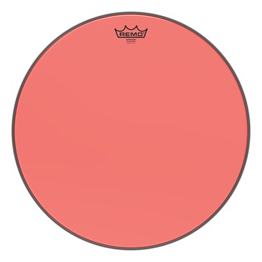Remo Emperor Colortone Red Drumhead, 18