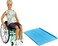 Barbie Ken Fashionistas Doll #167 with Wheelchair &amp; Ramp Wearing Removable Tie-Dye Shirt, Black Shorts &amp; Accessories (Amazon Exclusive)