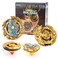 Bey Battle Battling Tops Burst Gyro Evolution Attack Set with 4D Launcher Grip Starter Set 2 in 1