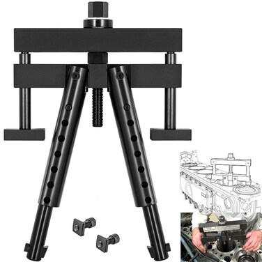 Universal Cylinder Liner Puller PT-6400-C Fit for CAT Mack Cummins Caterpillar Detroit International Heavy Duty Diesel Engine Works on Wet Liners 3-7/8 to 6-1/4 bore Replaces 3376015 M50010-B