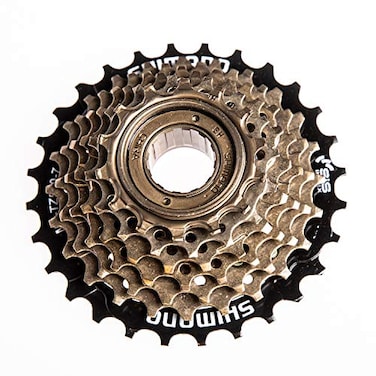 ZUKKA Bike Freewheel 6-Speed MF-TZ30,14-34 Teeth /7 -Speed MF-TZ500,14-28 Teeth Multiple Freewheel Threaded Hub Type Bike Accessories