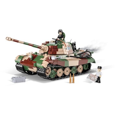 Cobi Toys 1000 Pieces Multicolor Plastic WWII Tiger Ausf.B Konigstiger Panzerkampfwagen Vi Building Block Collection for Kids