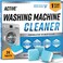Washing Machine Cleaner Descaler 24 Pack - Deep Cleaning Tablets For HE Front Loader &amp; Top Load Washer, Septic Safe Eco-Friendly Deodorizer, Clean Inside Drum and Laundry Tub Seal - 12 Month Supply